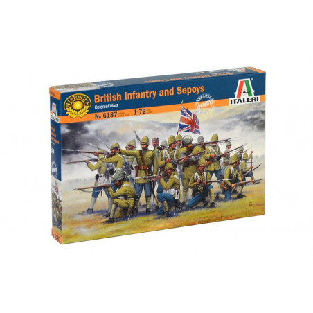 INFANTERIE BRITANNIQUE/SEPOYS 1/72 ITALERI