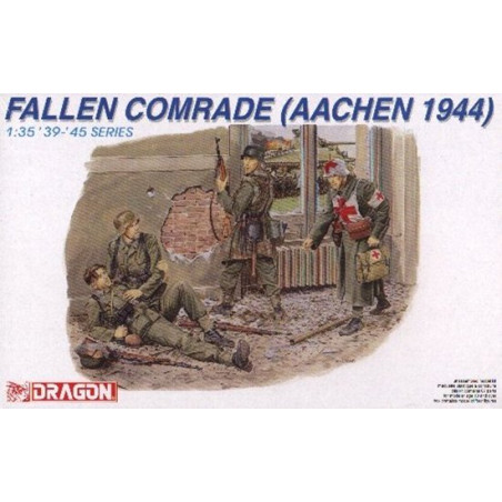 CAMARADE TOMBE AU COMBAT AARCHEN 1941 1/35 DRAGON