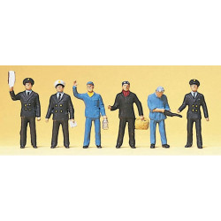 1/87 PREISER CHEMINOTS FRANCAIS