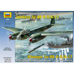 JUNKERS JU-88 A-5/A-17 1/72 ZVESDA