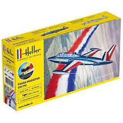 STARTER KIT FOUGA MAGISTER CM 169 1/72 HELLER