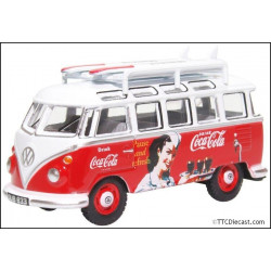VW T1 SAMBA BUS COCA COLA 1/76 OXFORD