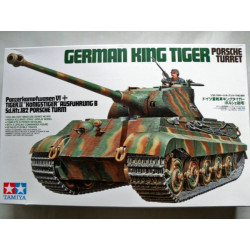 GERMAN KING TIGER PORSCHE TURRET 1/35 TAMIYA