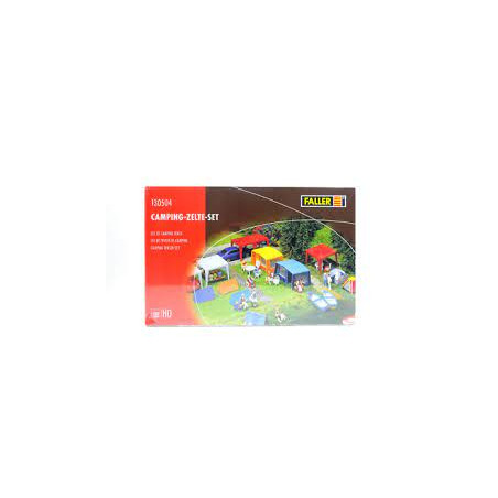 1/87 FALLER JEU DE TENTES DE CAMPING 1