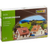 1/160 FALLER 2 MAISONS INDIVIDUELLES 1