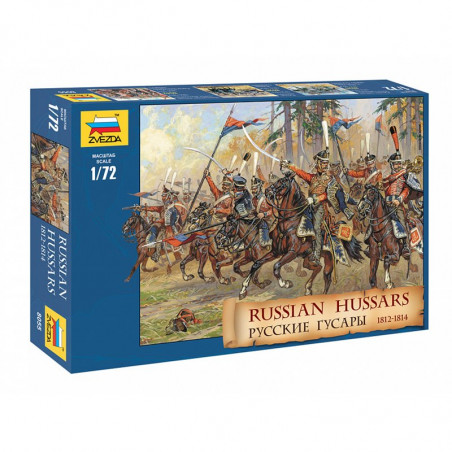 HUSSARS RUSSES 1812-1814 1/72 ZVESDA