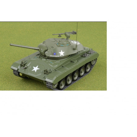 CHAFFEE M24 TANK LEGER 2EME ESCADRON DE RECONNAISSANCE ALLEMAGNE 1945 1/43 MOTOR CITY