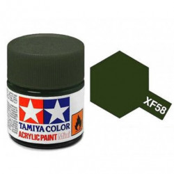 TAMIYA XF58 VERT OLIVE MAT