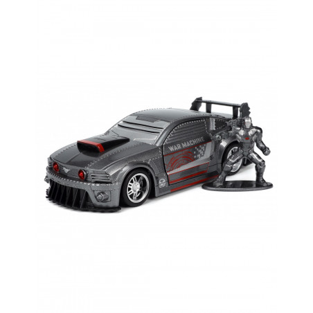 FORD MUSTANG 2007 AVEC FIGURINE WAR MACHINE 1/32 JADA