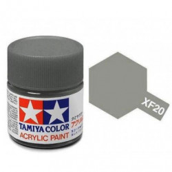 TAMIYA XF20 GRIS MOYEN MAT