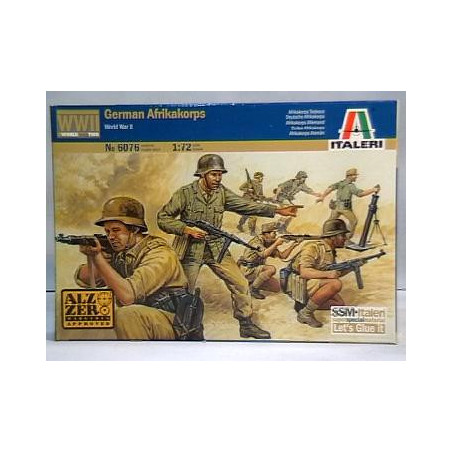 GERMAN AFRICAKORPS 1/72 ITALERI