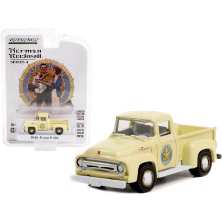 FORD F-100 PICK UP 1956 1/64 GREENLIGHT