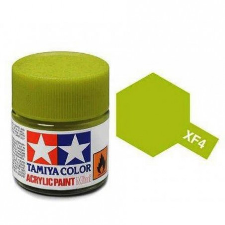 TAMIYA XF4 JAUNE VERT MAT