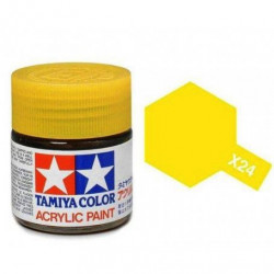 TAMIYA X24 JAUNE TRANSLUCIDE