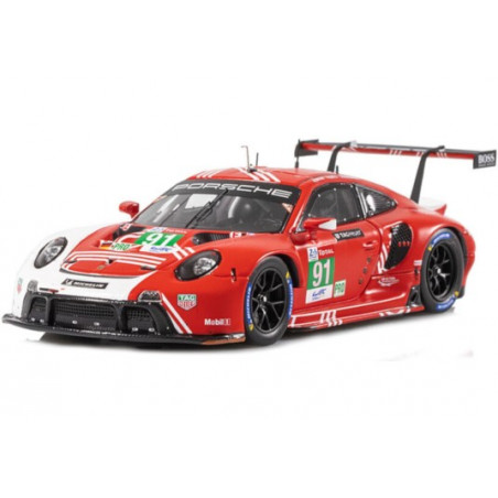 PORSCHE 911 RSR N°91 LE MANS 2020 1/43 BURAGO