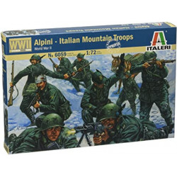 TROUPES MONTAGNES ITALIENNES 1/72 ITALERI
