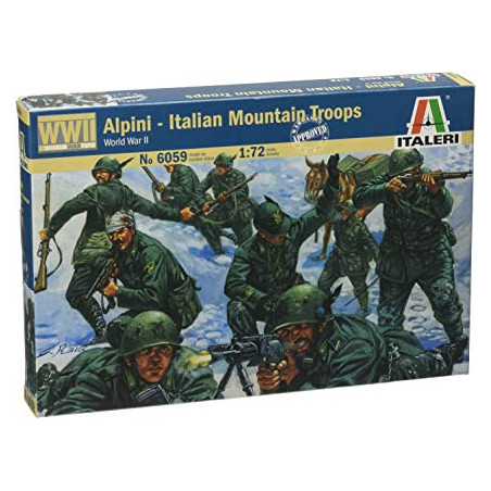 TROUPES MONTAGNES ITALIENNES 1/72 ITALERI