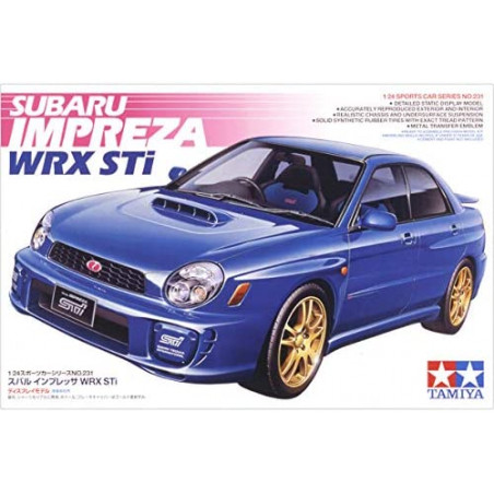 SUBARU IMPREZA WRX STI 1/24 TAMIYA