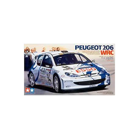 PEUGEOT 206 WRC 1/24 TAMIYA