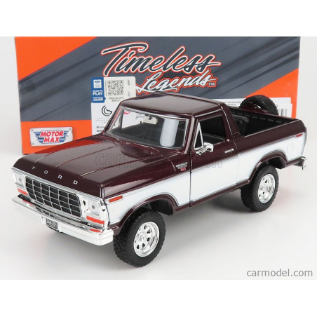 FORD BRONCO HARDTOP OUVERT 1978 1/24 MOTORMAX