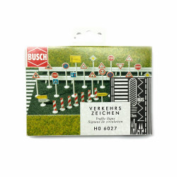 1/87 BUSCH PANNEAU DE SIGNALISATION