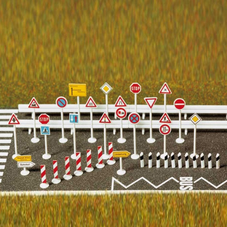 1/87 BUSCH PANNEAU DE SIGNALISATION 1