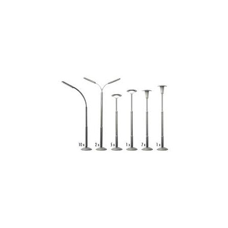 1/87 FALLER KIT DE LAMPADAIRES