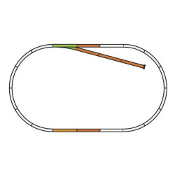 1/87 PIKO SET DE VOIES B