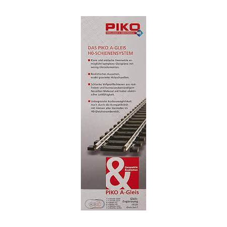 1/87 PIKO SET DE VOIES C 1