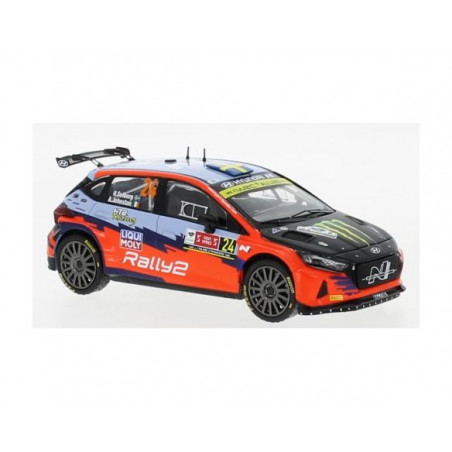 HYUNDAI I20 N RALLY 2 N°24 RALLYE YPRES 2021 1/43 IXO