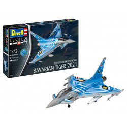 MODEL SET EUROFIGHTER TYPHOON THE BAVARIAN TIGER 2021 1/72 REVELL