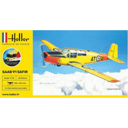 STARTER KIT SAAB 91 SAFIR 1/72 HELLER