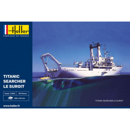 TITANIC SEARCHER LE SUROIT 1/200 HELLER
