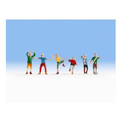 1/87 NOCH PERSONNAGES LES ALPINISTES