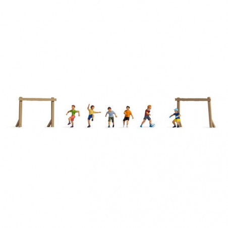 1/87 NOCH PERSONNAGES LES ENFANTS AU TERRAIN DE JEU