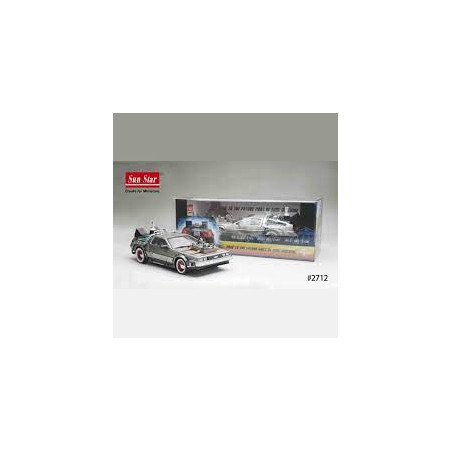 DELOREAN DMC12 " RETOUR VERS LE FUTUR " EPISODE 3 1/18 SUN STAR