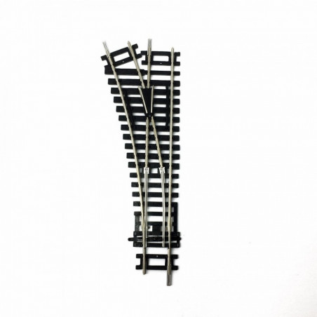 AIGUILLAGE DROIT GAUCHE COURT 1/87 HORNBY