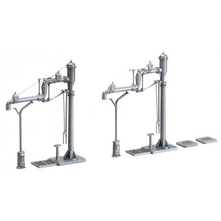 1/87 FALLER 2 POMPES DE REMPLISSAGE D'EAU