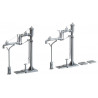 1/87 FALLER 2 POMPES DE REMPLISSAGE D'EAU
