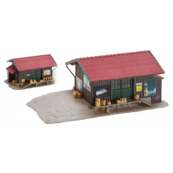 1/160 FALLER ENTREPOT DE MACHANDISES