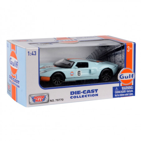 FORD GT 40 N°6 GULF 1/43 MOTORMAX 0