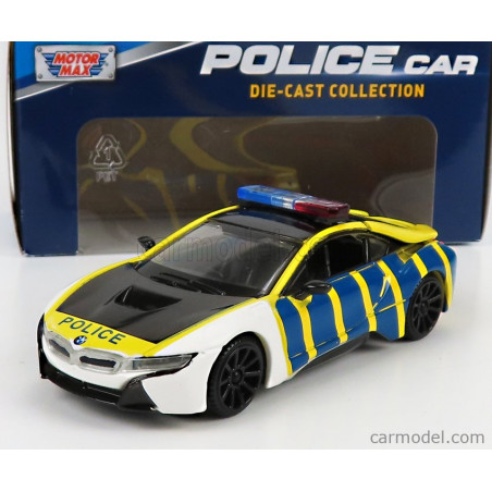 BMW I8 COUPE POLICE 1/43 MOTORMAX