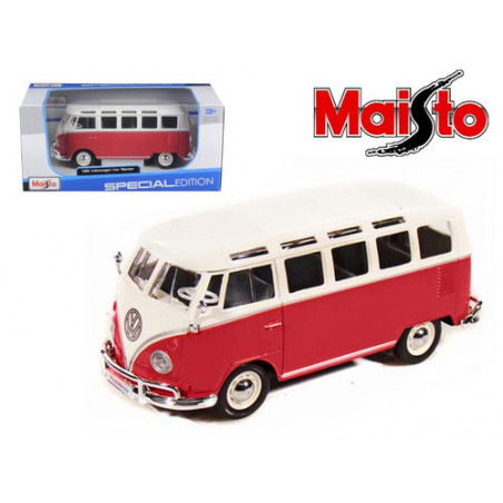 VW T1 BUS SAMBA 1/24 MAISTO