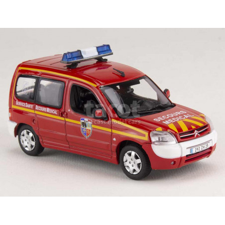 CITROEN BERLINGO 2004 POMPIERS SECOURS MEDICAL 1/43 NOREV