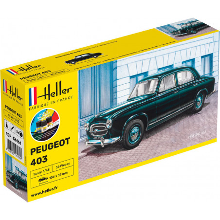 STARTER KIT PEUGEOT 403 1/43 HELLER