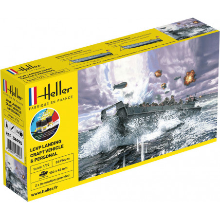 STARTER KIT LCVP 1/72 HELLER