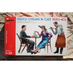 CIVIL FRANCAIS AU CAFE 1930-1940 1/35 MINIART