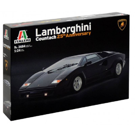 LAMBORGHINI COUNTACH 25EME ANNIVERSAIRE 1/24 ITALERI