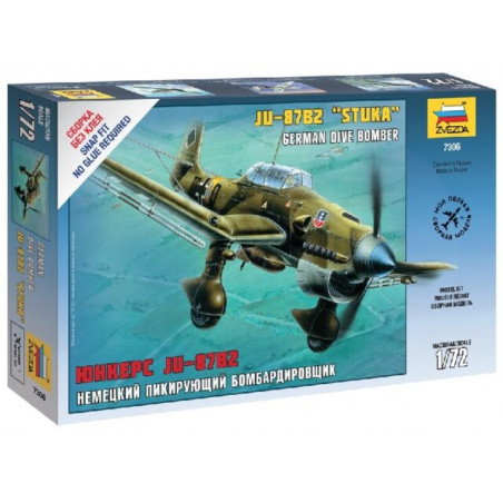 JUNKERS JU87B-2 STUKA 1/72 ZVESDA