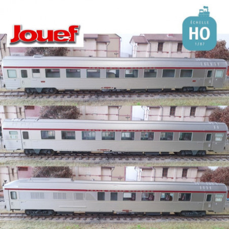 1/87 JOUEF COFFRET 3 VOITURES TEE MISTRAL SNCF